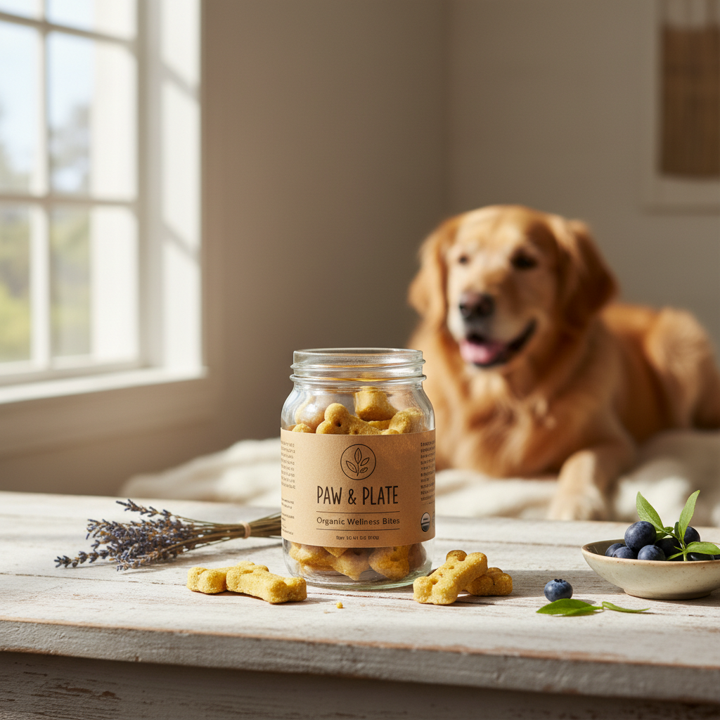 Natural pet treats product photo