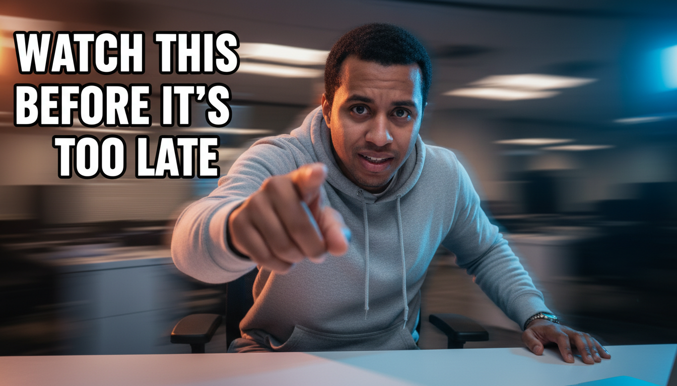 Action Shot - YouTube thumbnail style