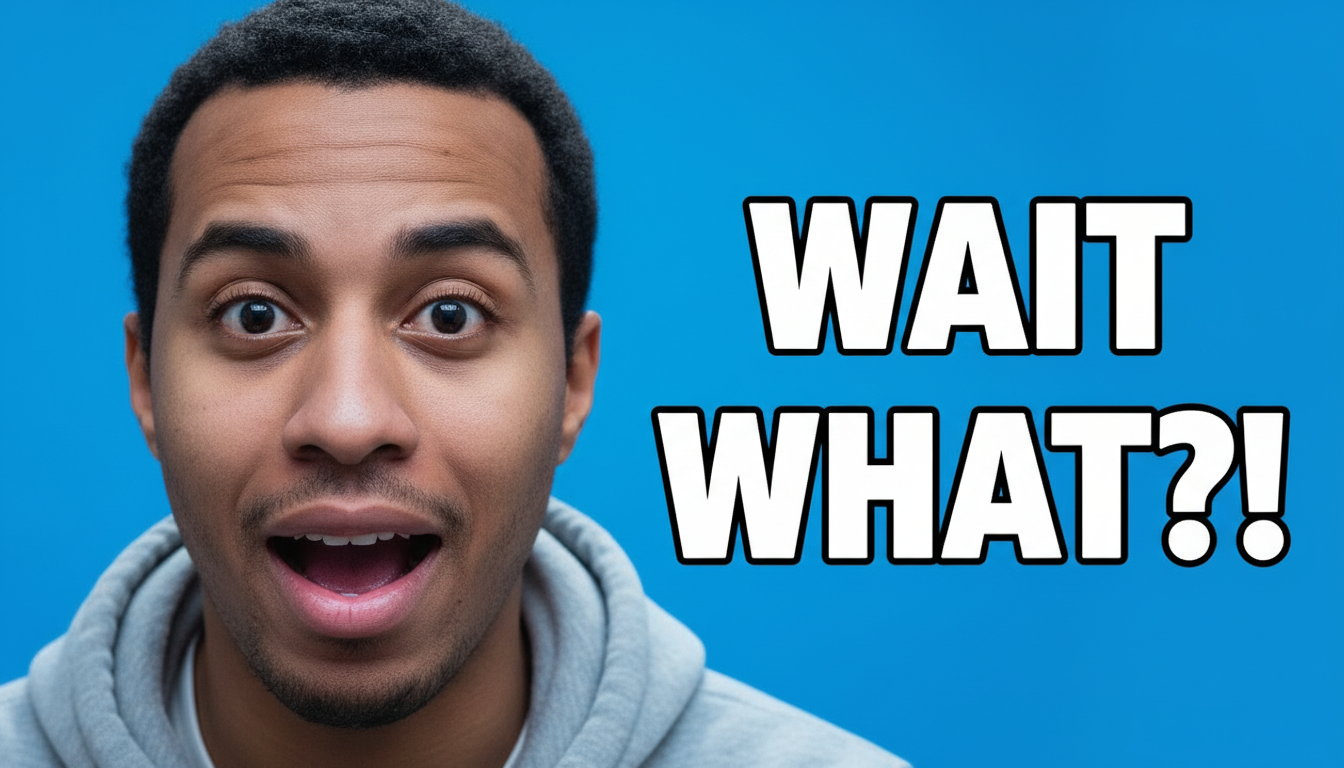 Face Reaction - YouTube thumbnail style